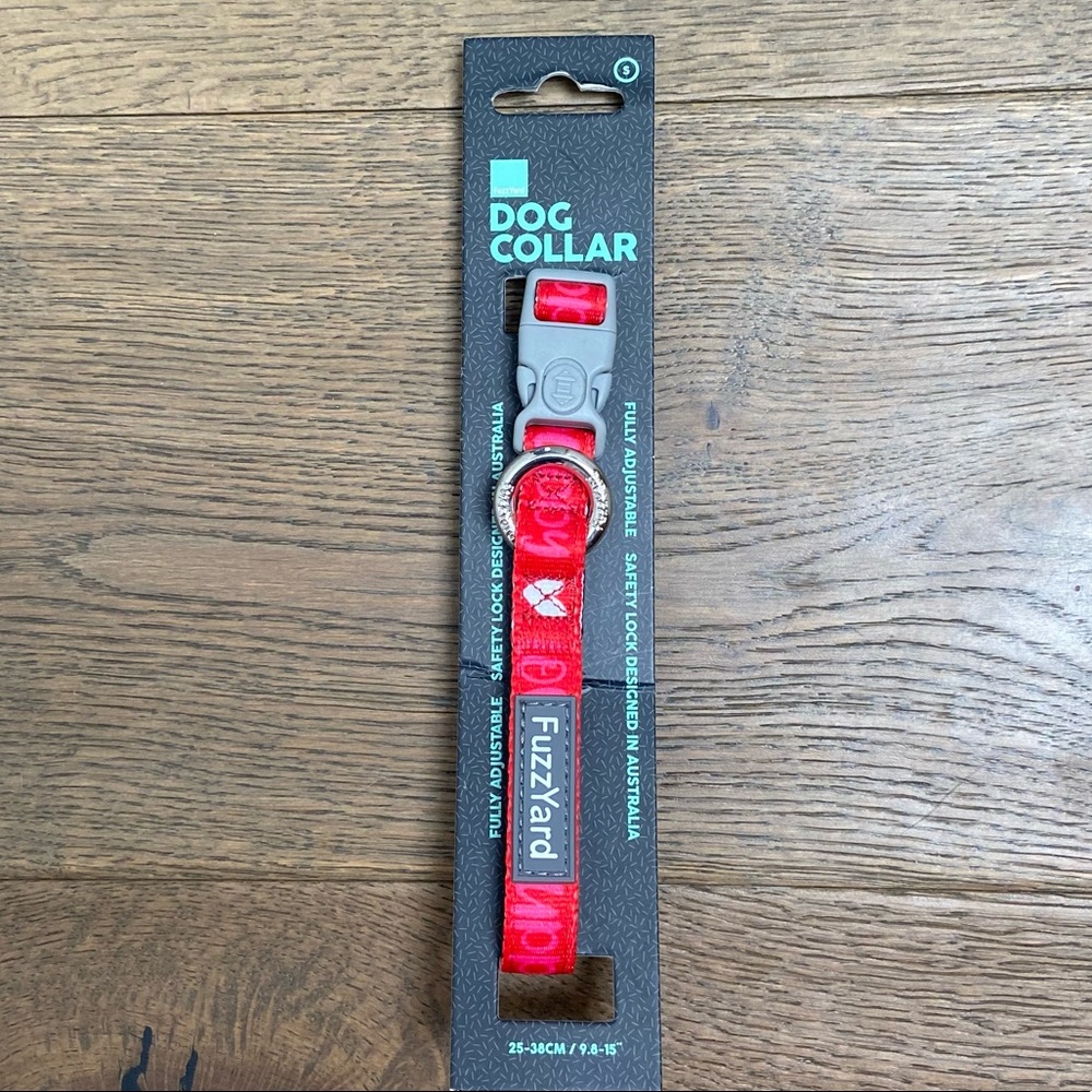 FuzzYard- Dog Collar, Puppy Love, Size Small